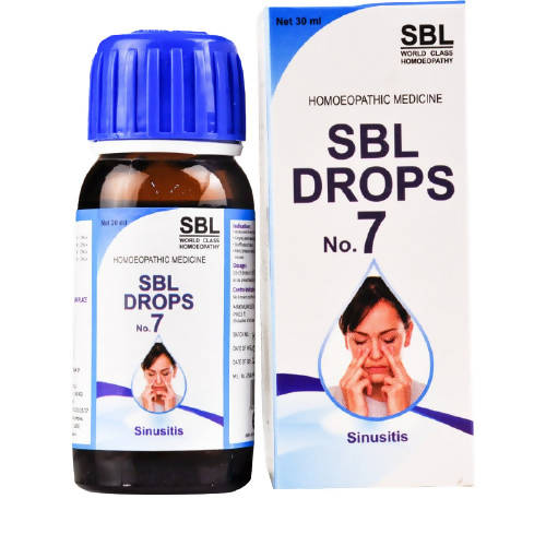 SBL Homeopathy No. 7 Sinusitis Drops