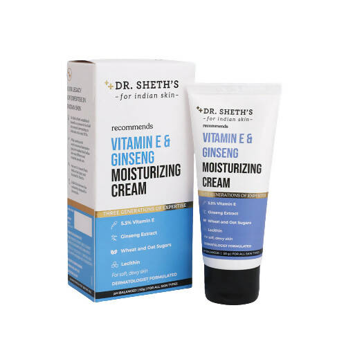 Dr. Sheth's Vitamin E & Ginseng Moisturizing Cream - BUDNE