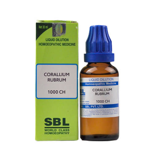 SBL Homeopathy Corallium Rubrum Dilution - BUDEN