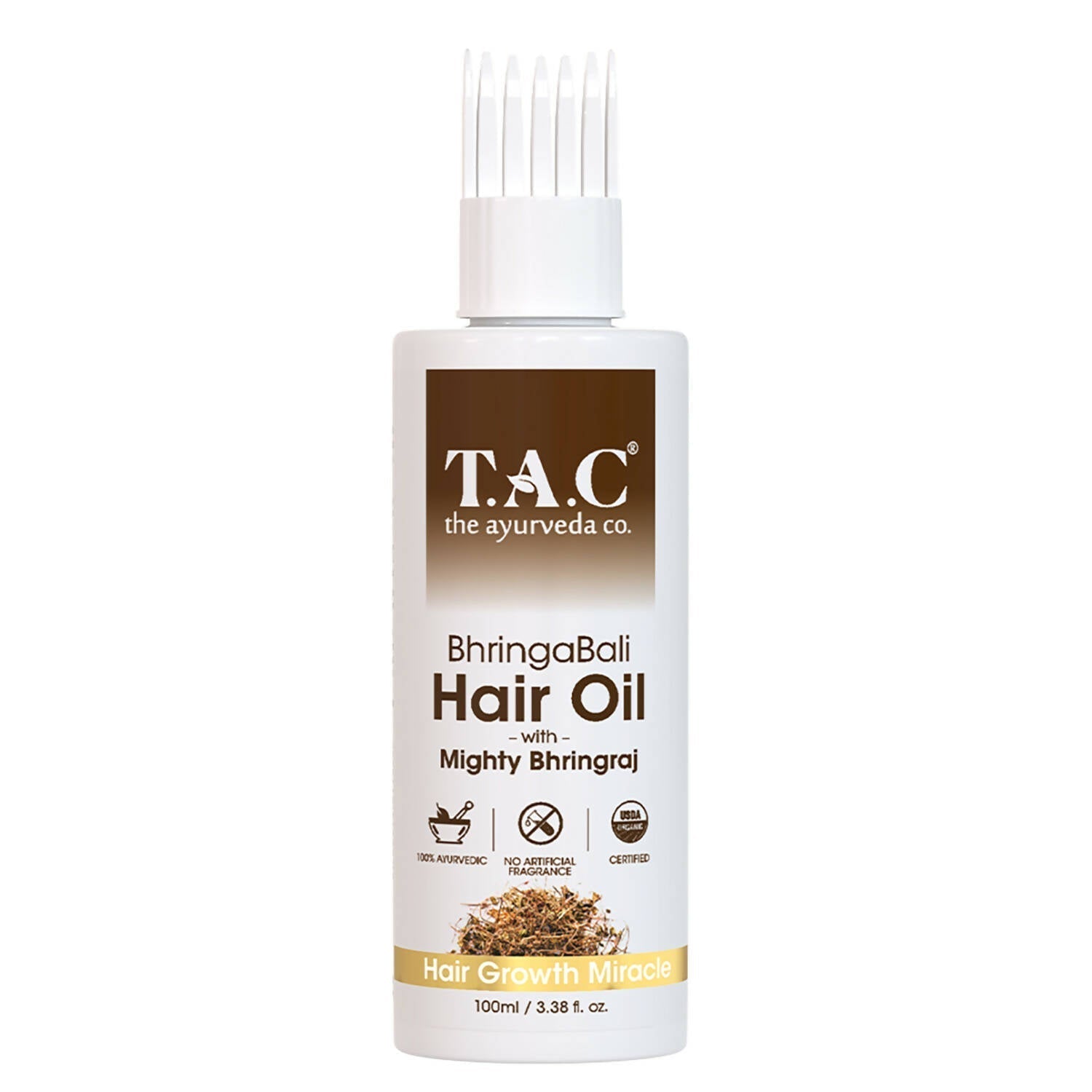 TAC - The Ayurveda Co. Bhringabali Hair Oil for Hairfall Control & Hair Growth with Bhringraj & Amla -  buy in usa 