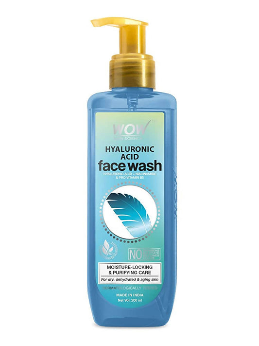 Wow Skin Science Hyaluronic Acid Face Wash - usa canada australia