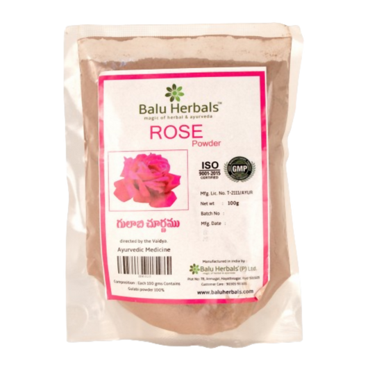 Balu Herbals Rose (Gulabi) Powder - buy in USA, Australia, Canada