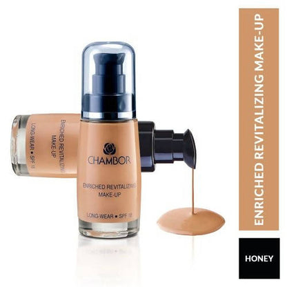 Chambor Enriched Revitalising Makeup Foundation Long Ware SPF 18 - Honey