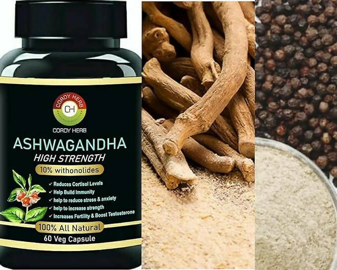 Cordy Herb Ashwagandha Extract Capsules