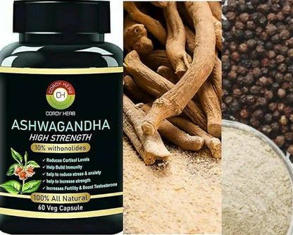 Cordy Herb Ashwagandha Extract Capsules