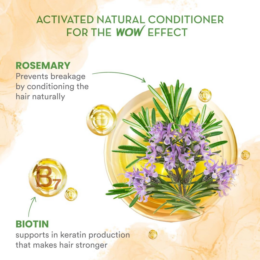 Wow Skin Science Rosemary With Biotin Anti Hair Fall Conditioner