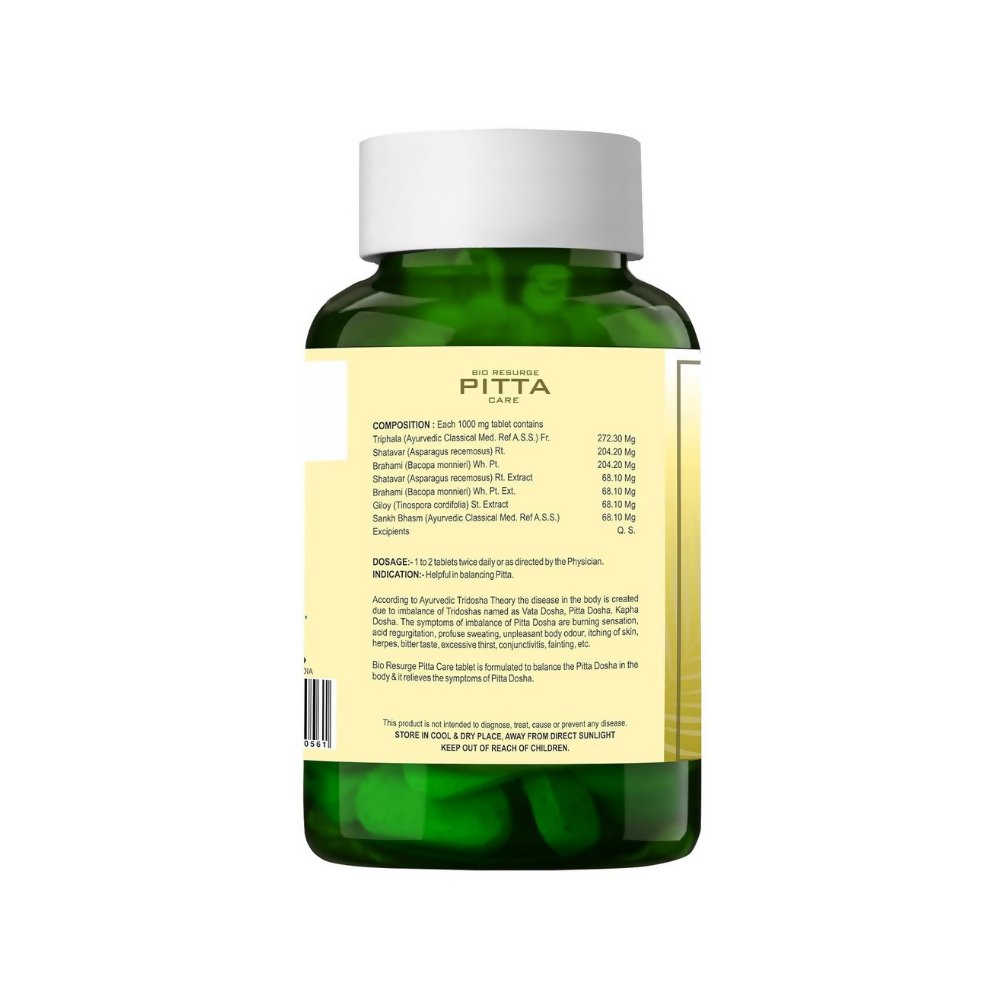 Bio Resurge Life Pitta Care Tablets