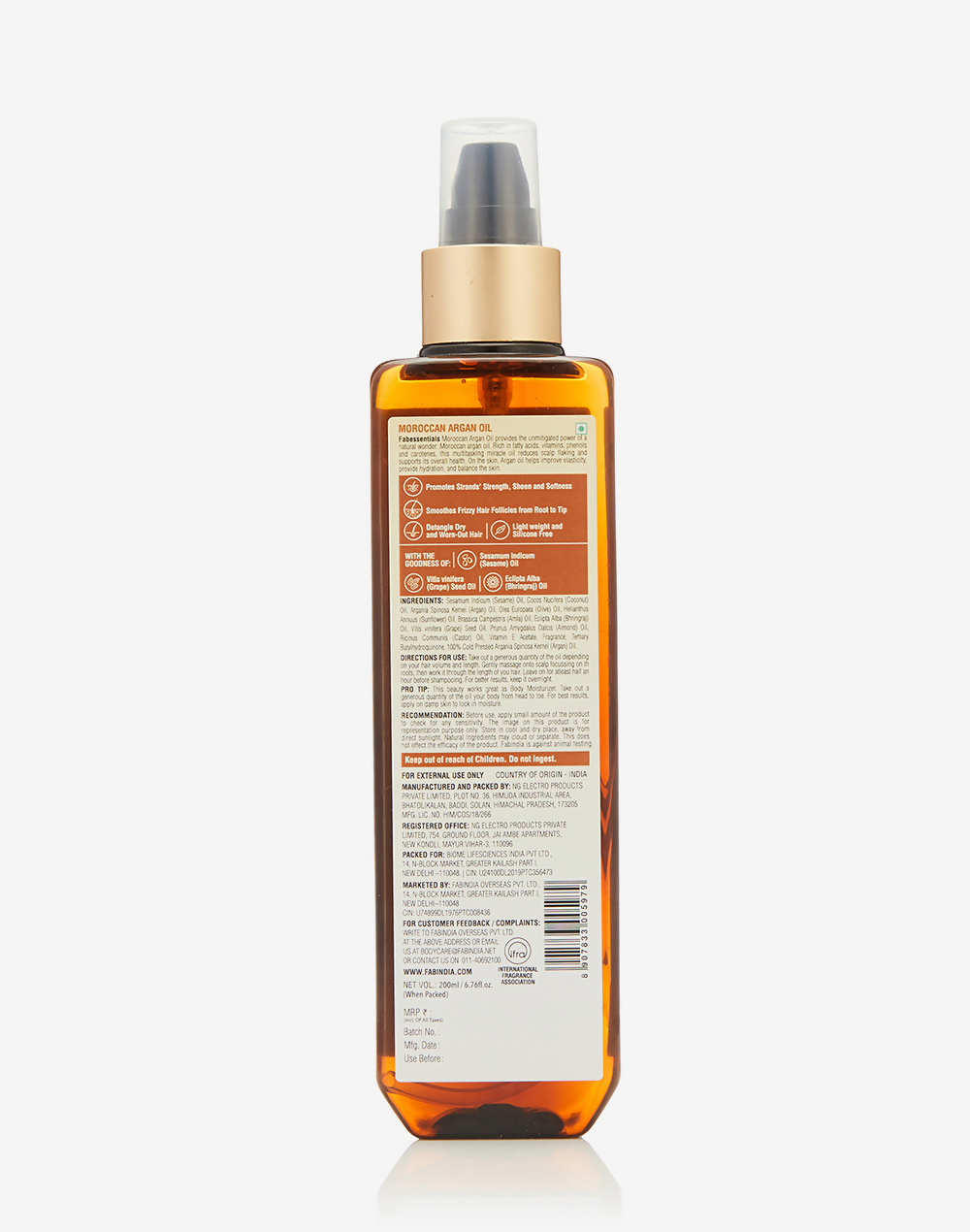 Fabessentials Moroccan Argan Oil