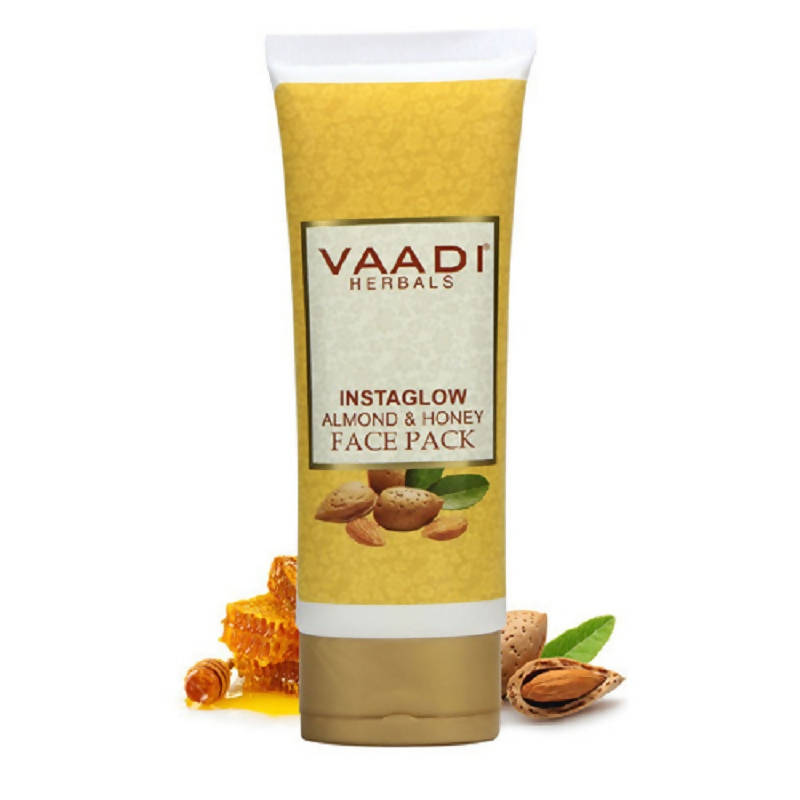 Vaadi Herbals Instaglow Almond And Honey Face Pack - BUDNE