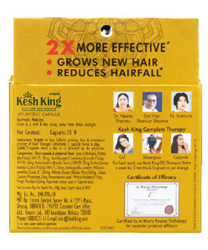 Kesh King Ayurvedic Hair Growth Capsules