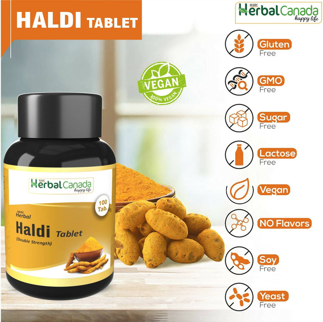 Herbal Canada Haldi Tablets