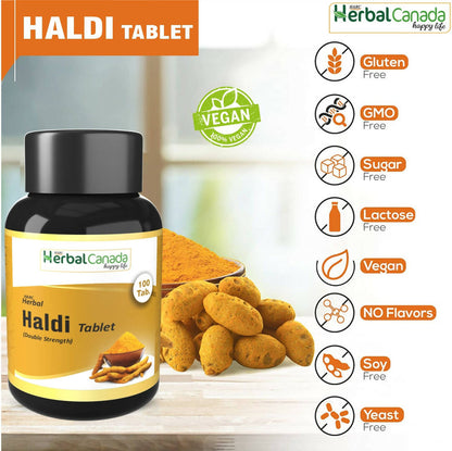 Herbal Canada Haldi Tablets