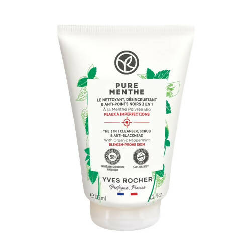 Yves Rocher Pure Menthe The 3 In 1 Cleanser - BUDNE