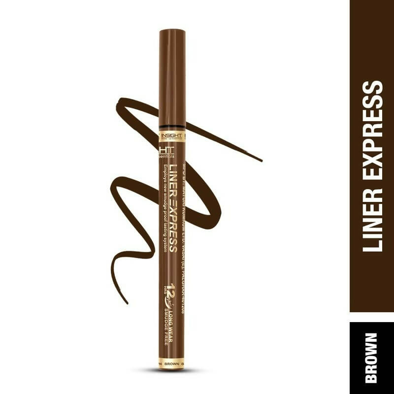 Insight Cosmetics Liner Express Eye Pen Smudge Proof Eye Makeup Brown