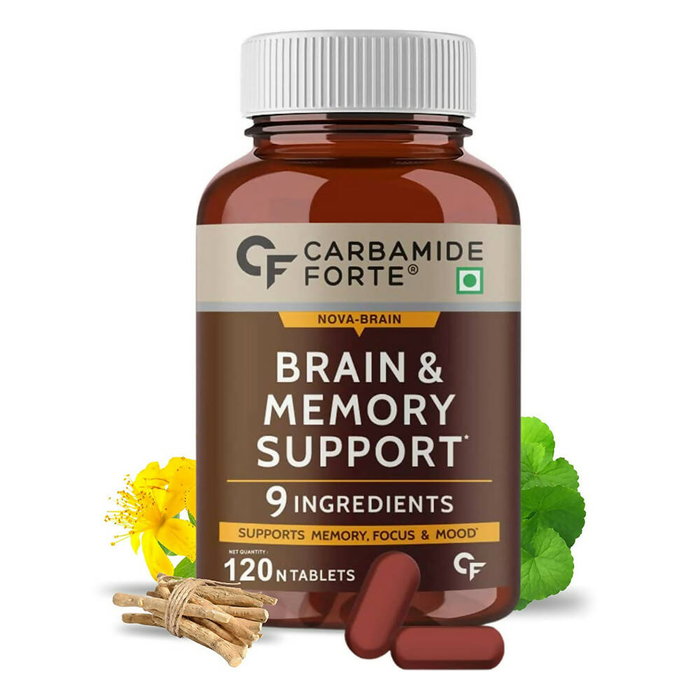 Carbamide Forte Brain &Memory Support Tablets with Brahmi -  usa australia canada 