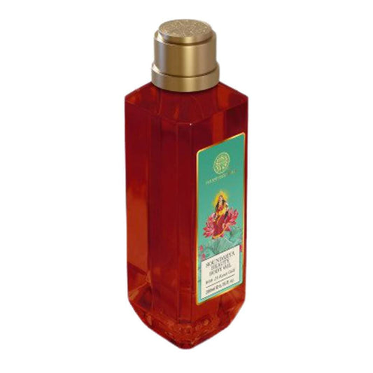Forest Essentials Soundarya Beauty Body Oil with 24 Karat Gold