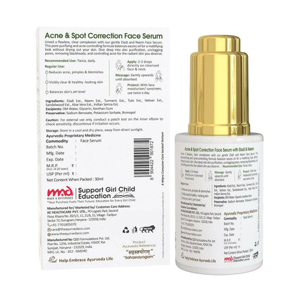 TAC - The Ayurveda Co. With Eladi And Neem Face Serum