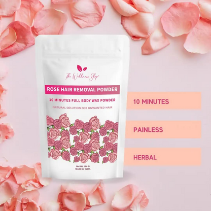 The Wellness Shop Rose Hair Removal Powder
