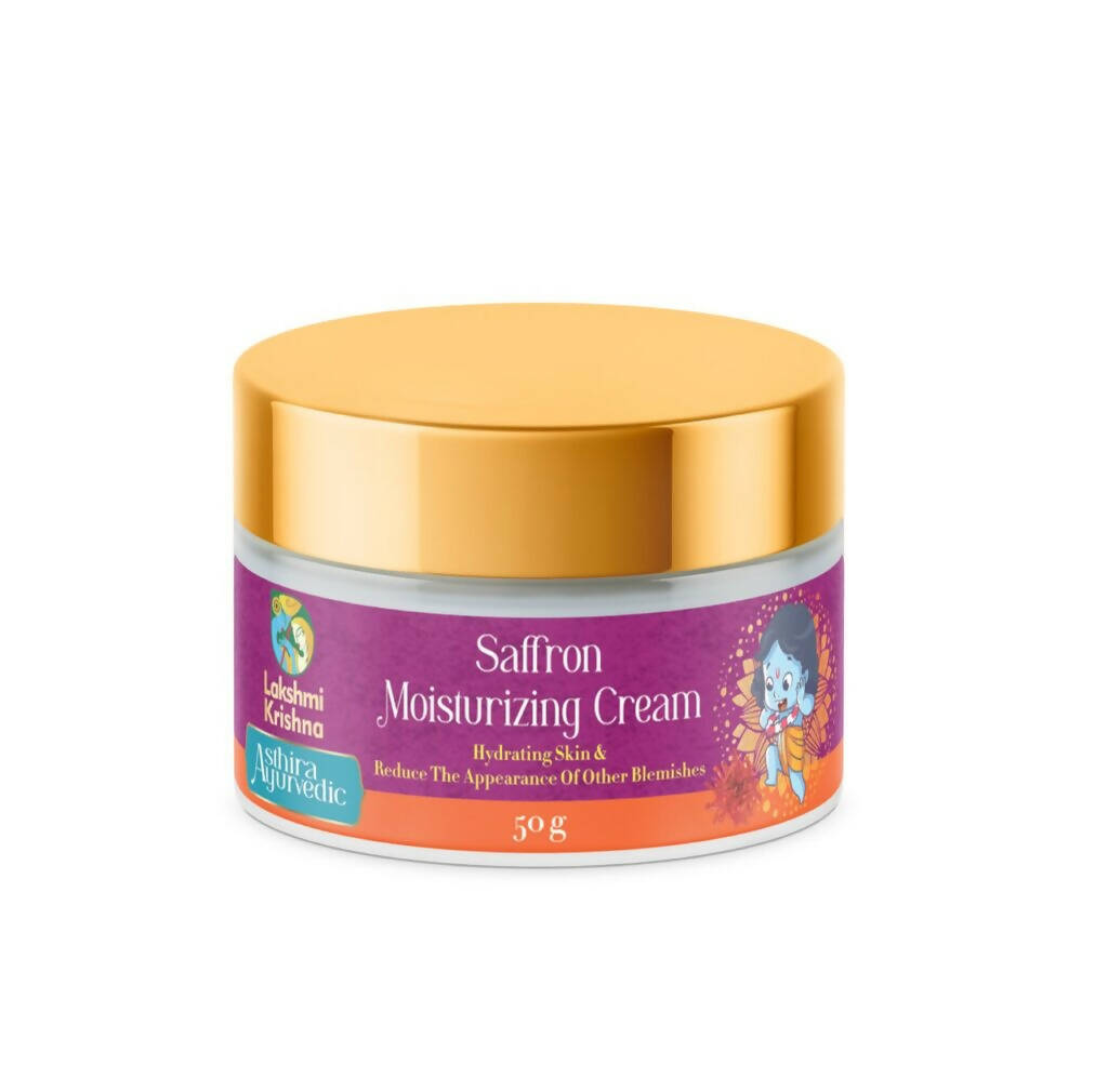Lakshmi Krishna Saffron Moisturizing Cream - BUDNE