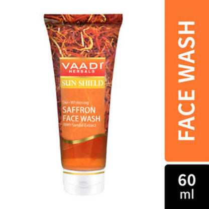 Vaadi Herbals Skin Whitening Saffron Face Wash With Sandal Extract