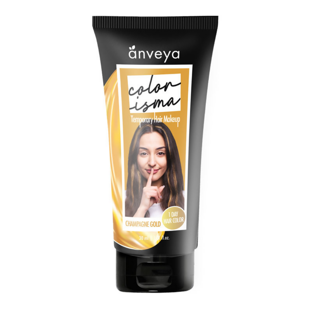 Anveya Colorisma Champagne Gold - Temporary Hair Color