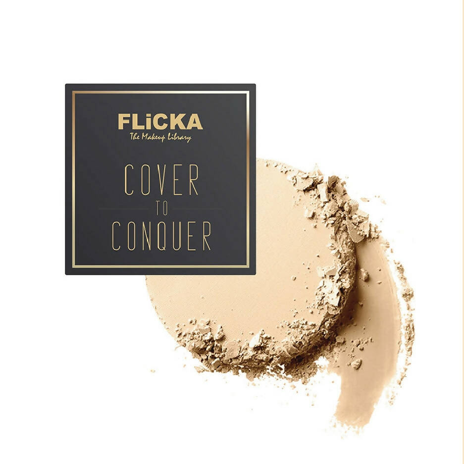 Flicka Cover To Conquer Compact - Caramel - BUDNE