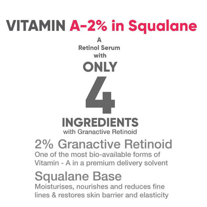 Cos-IQ Vitamin A-2% Granactive Retinoid in Squalane
