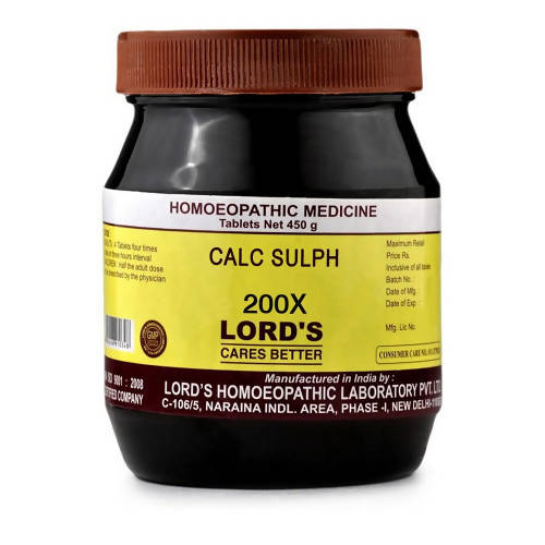 Lord's Homeopathy Calc Sulph Biochemic Tablets