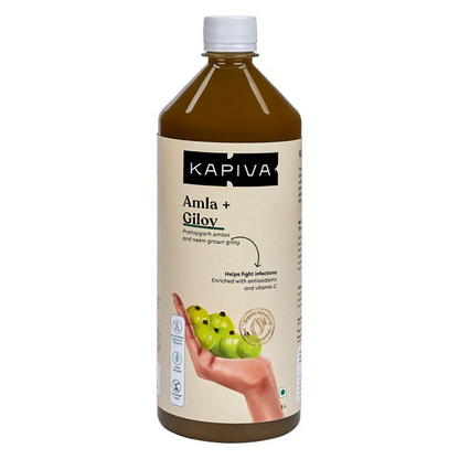 Kapiva Ayurveda Amla+Giloy Juice - usa canada australia