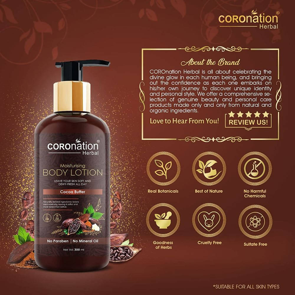 Coronation Herbal Cocoa Butter Moisturising Body Lotion