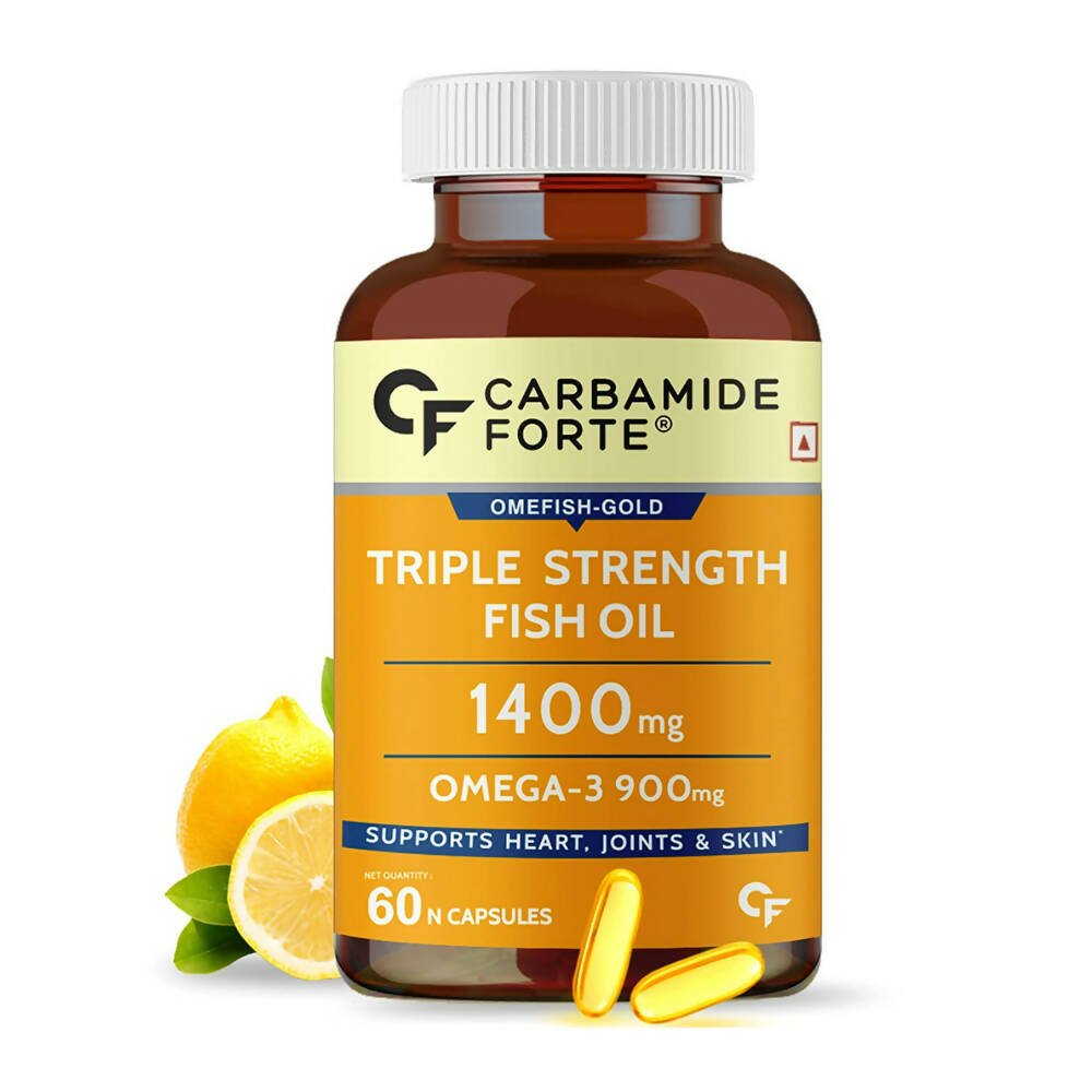 Carbamide Forte Triple Strength Fish Oil Capsules -  usa australia canada 