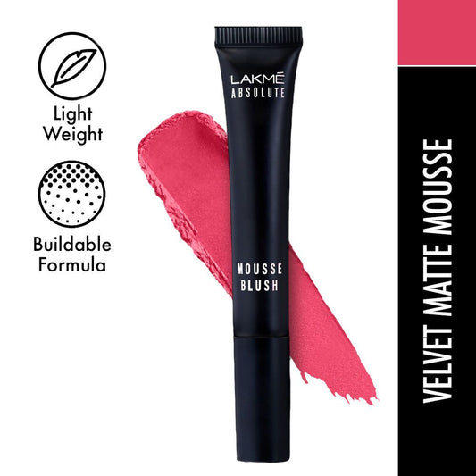 Lakme Absolute Mousse Blush - Pink Berry
