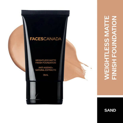 Faces Canada Weightless Matte Finish Foundation-Sand 04