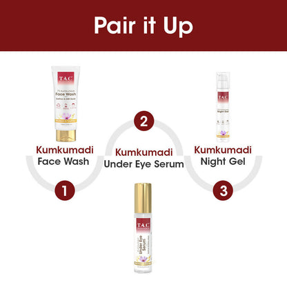 TAC - The Ayurveda Co. Kumkumadi Under Eye Serum