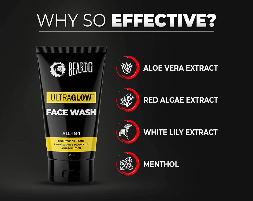 Beardo Ultraglow Face Wash All - In - 1