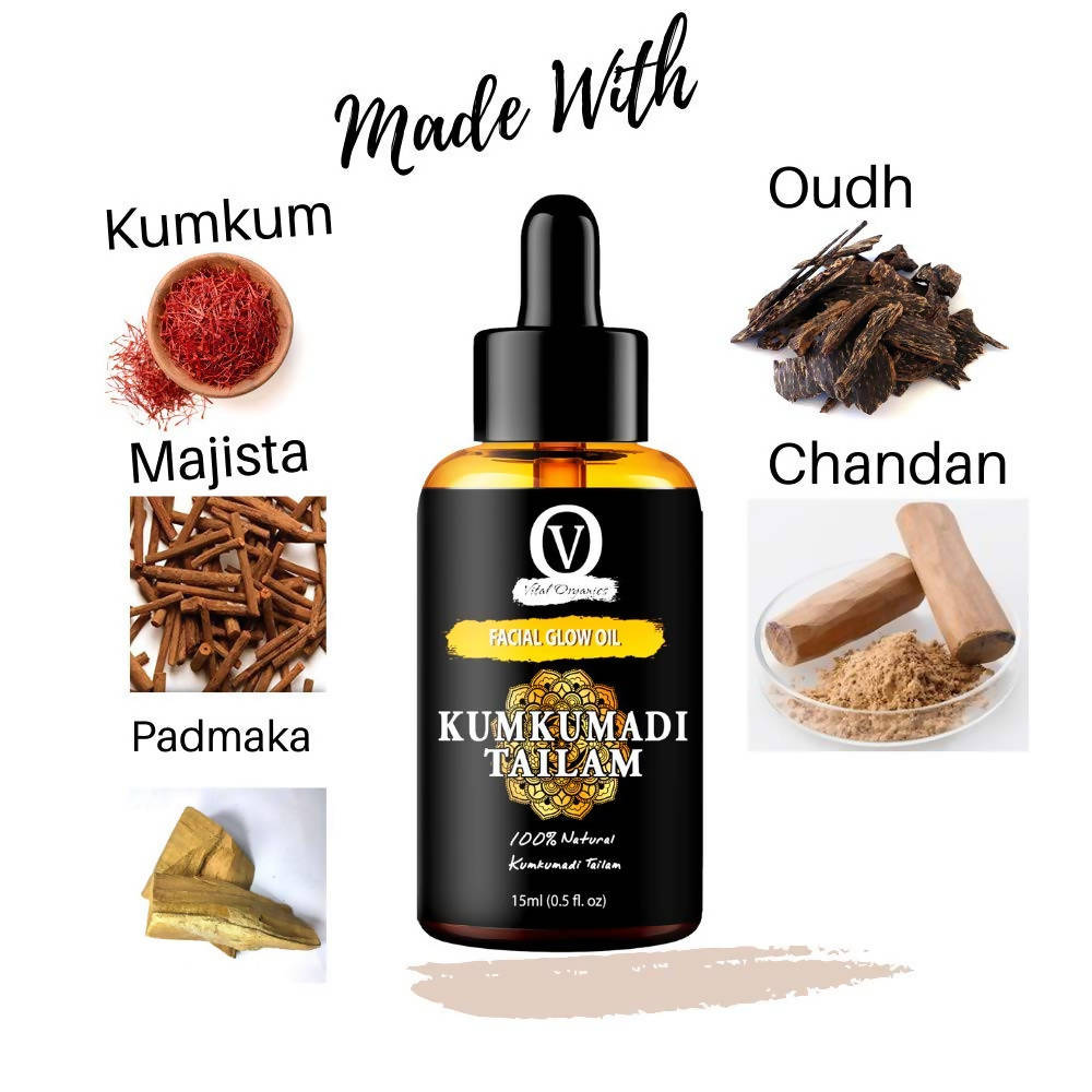 Vital Organics Kumkumadi Tailam Oil