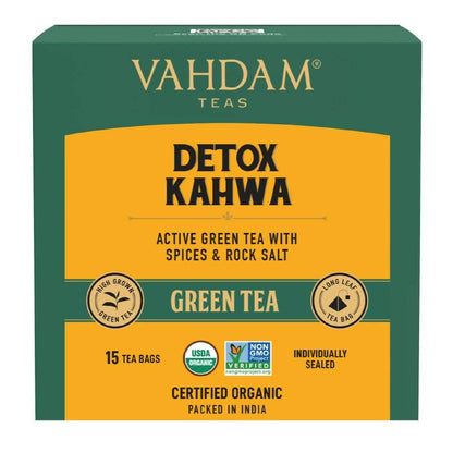 Vahdam Detox Kahwa Green Tea