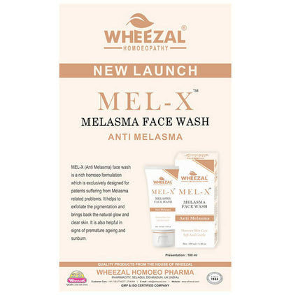 Wheezal Mel-X Melasma Face Wash