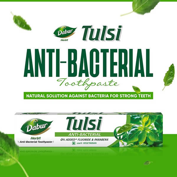 Dabur Herb'l Tulsi - Anti-Bacterial Toothpaste