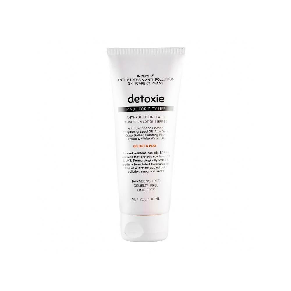 Detoxie Anti-Pollution PA+++ Sunscreen Lotion SPF 30