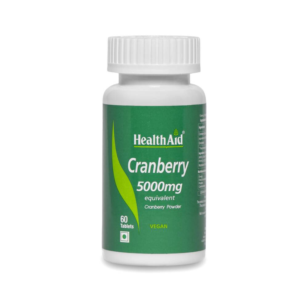 HealthAid Cranberry 5000 mg Equivalent Tablets - BUDEN