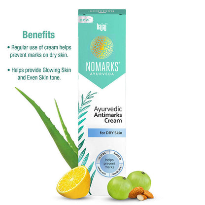 Bajaj Nomarks Ayurvedic Antimarks Cream For Dry Skin