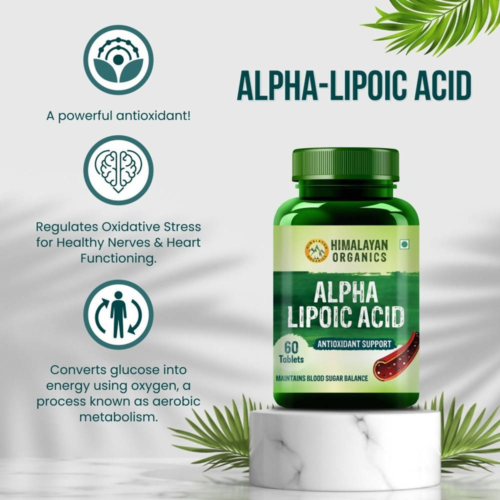 Himalayan Organics Alpha Lipoic Acid Tablets
