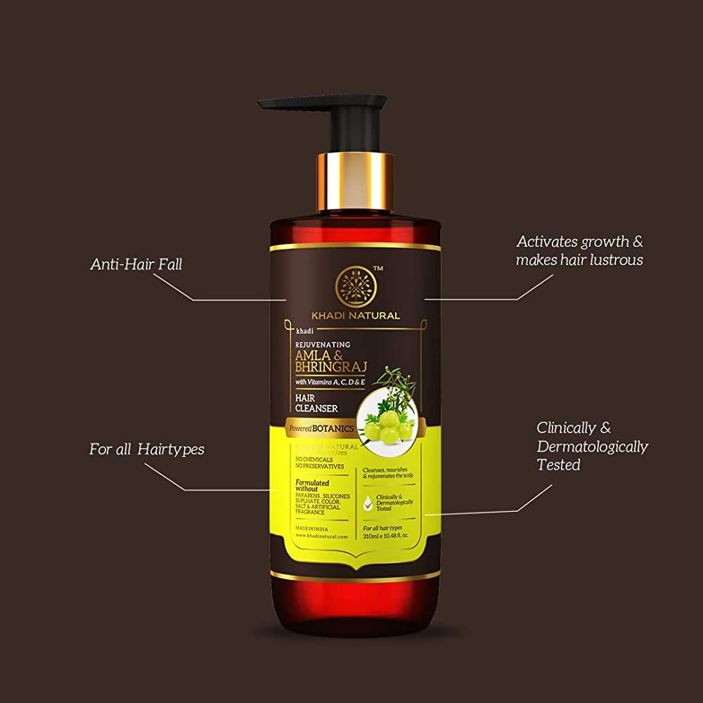 Khadi Natural Amla & Bhringraj Hair Cleanser