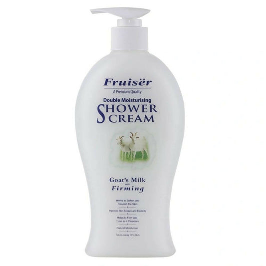 Fruiser Double Moisturizing Shower Cream Firming Goat's Milk - BUDNE