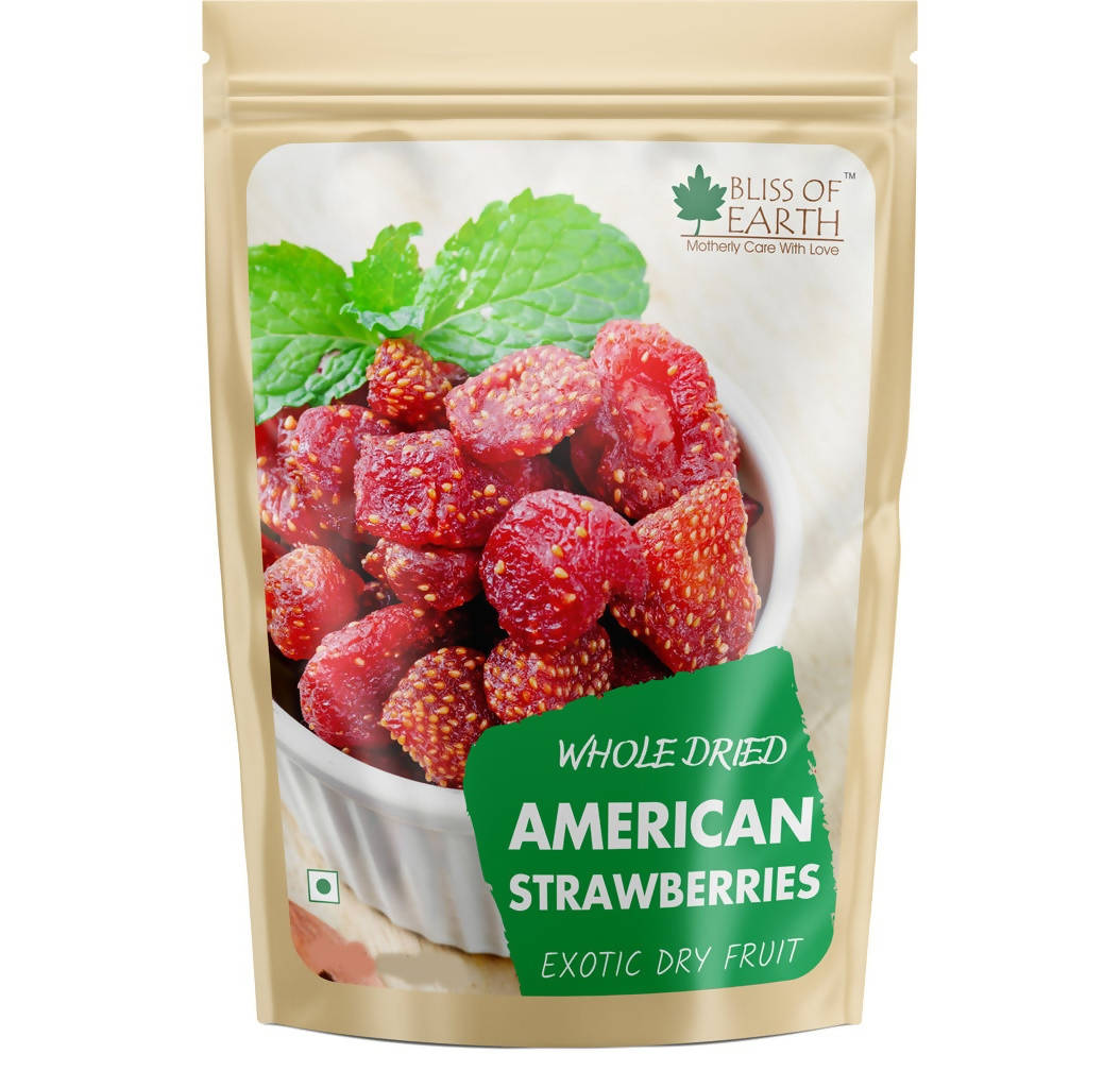Bliss of Earth Whole Dried American Strawberries - buy in USA, Australia, Canada