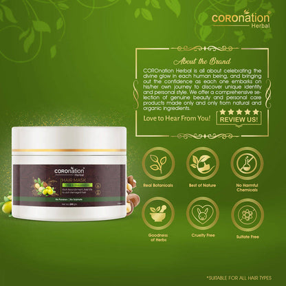 Coronation Herbal Olive and Macadamia Hair Mask