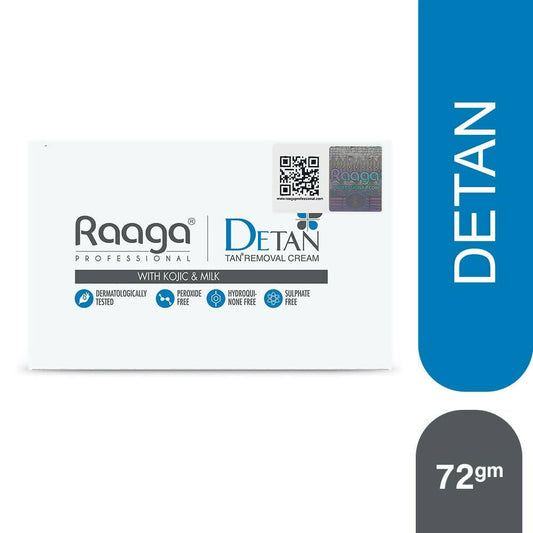 Raaga Professional De-Tan Tan Removal Cream Kojic & Milk