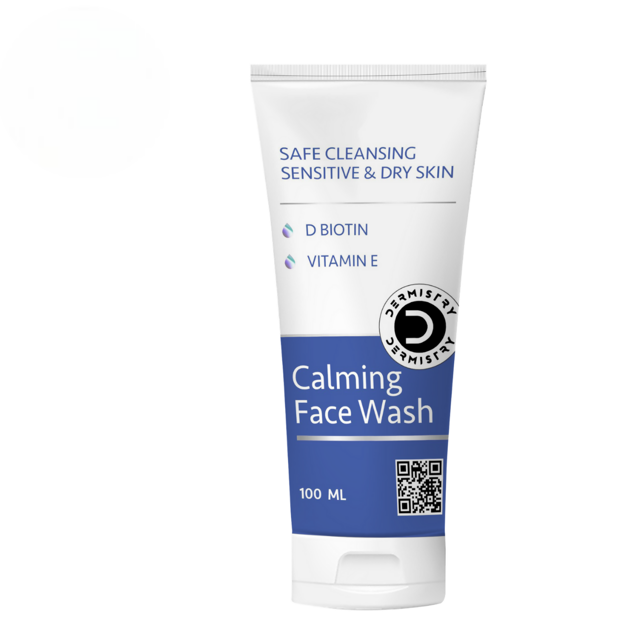 Dermistry Sensitive & Dry Skin Care Calming Soothing Face Wash Safe Cleansing D Biotin & Vitamin E - usa canada australia
