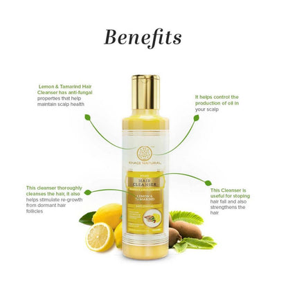 Khadi Natural Lemon & Tamarind Hair Cleanser